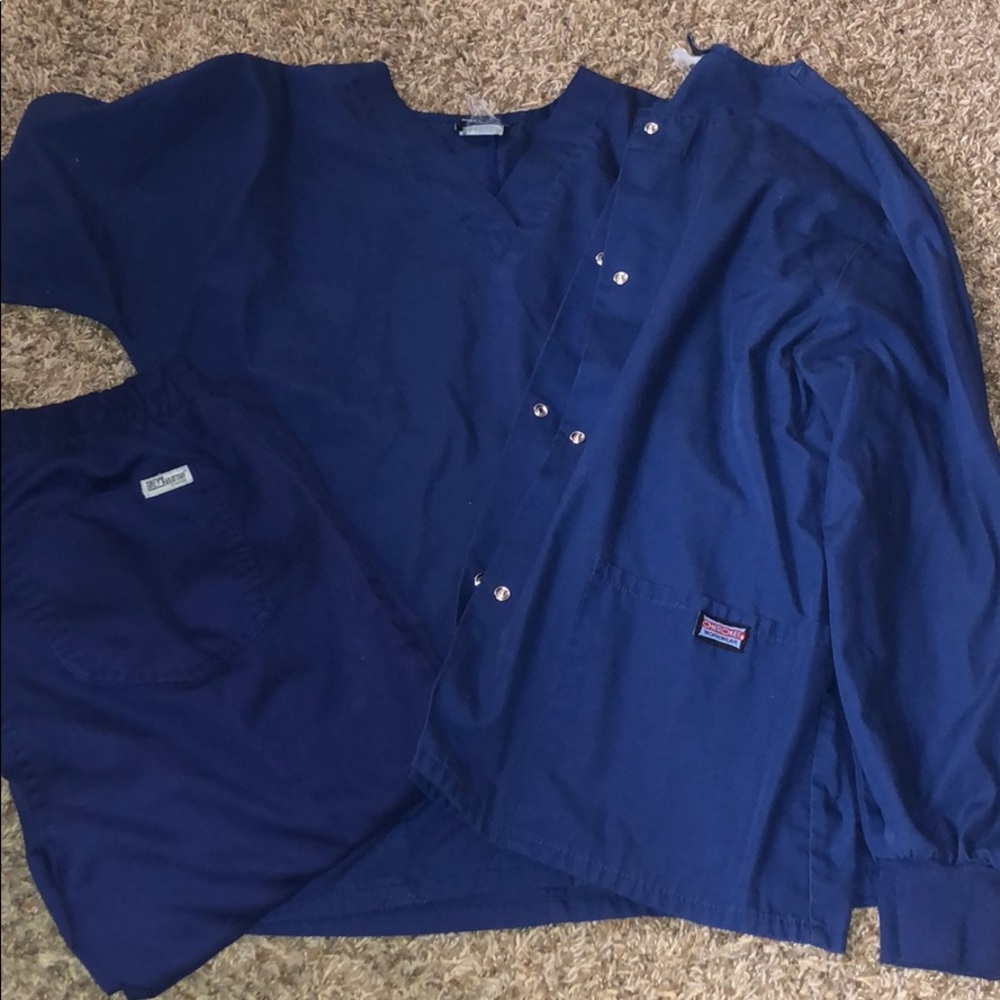 Cherokee greys anatomy scrub set with jacket
